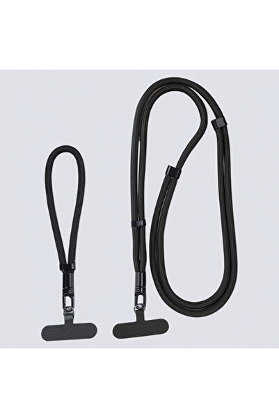 Choice3 Black Multi-functional Phone Neck Long Lanyard for iPhone Universal A...