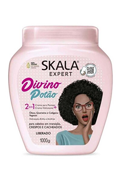 SKALA EXPERT Divine Curls 2-in-1 Treatment Cream (Divino Potao) I Hydration a...