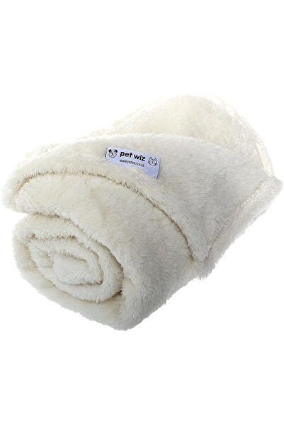 Pet Wiz Soft Fluffy Fleece Blanket for Cats & Dogs | Warm Pet Throw | Machine...
