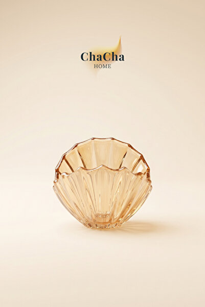ChaCha Home Lumshell |   Premium Series Decorative Glass Oyster Snack Bowl & ...