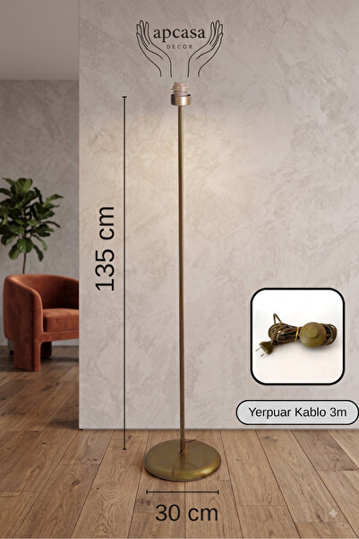 APCASADECOR Sade Metal Lambader Ayağı
