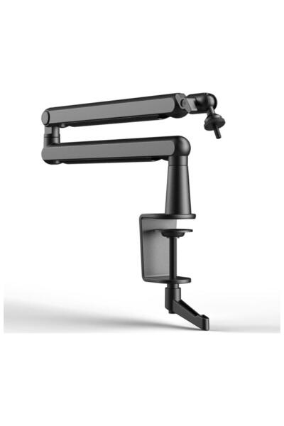 Fifine BM88 Desktop Microphone Boom Arm, Max Height 722 mm, Black