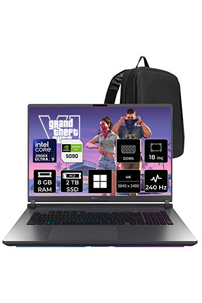 ASUS ROG Strix G18 Intel Core Ultra 9 290HX Plus RTX 5090 24GB 175W 8GB RAM 2...