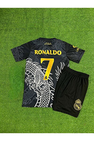 BYSPORTAKUS Real Madridd Yeni Sezon Dragon Desenli Cristiano Ronaldo Çocuk fo...