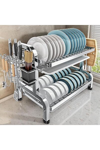 CITYRIYA LONG Dish Drying Rack, Dish Rack for Kitchen Counter, Stainless Stee...