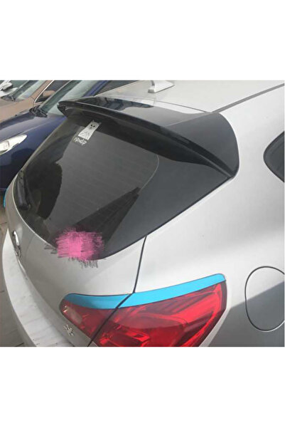 HasAkman Opel Astra J Cam Üstü Spoiler Parlak Siyah Spoyler İthal 2009-2015