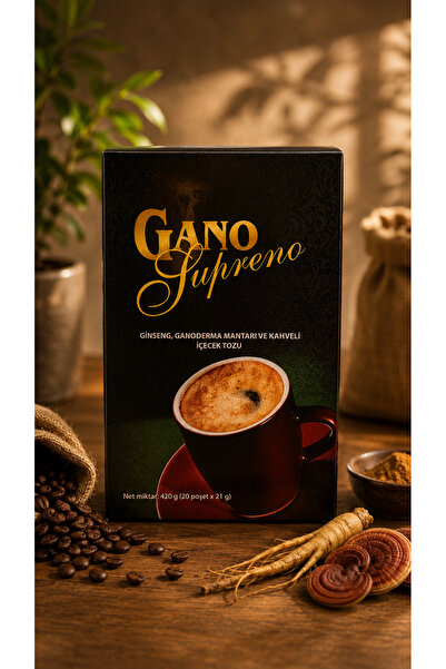 GanoExcel Gano Supremo Ginseng ve Ganoderma Lucidum Özlü Kahveli İçecek Tozu ...