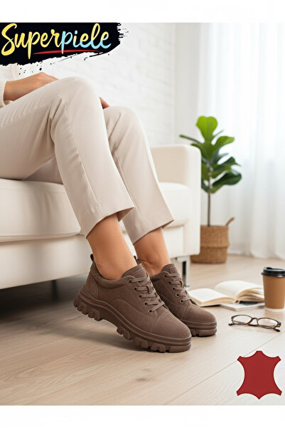 virboti Sneakers la modă de damă din piele naturală super ușori și comozi
