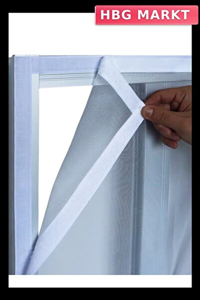 Generic Brand Plasa de tantita pentru fereastră 100x150 cm Bandă dublă adezivă