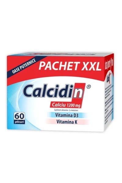 Zdrovit Calcidin, 60 plicuri,