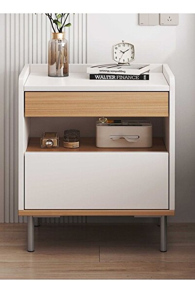 ADEBOLA Large-capacity MDF Engineering Board Storage Home Bedside Coffee Tabl...