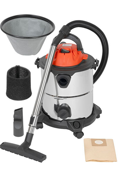 SGTT Aspirator industrial umed-uscat, 1200 W, rezervor din oțel inoxidabil de...