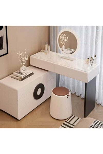 KEKE Premium Dressing Table with LED Mirror – Perfect Vanity Setup for Modern...