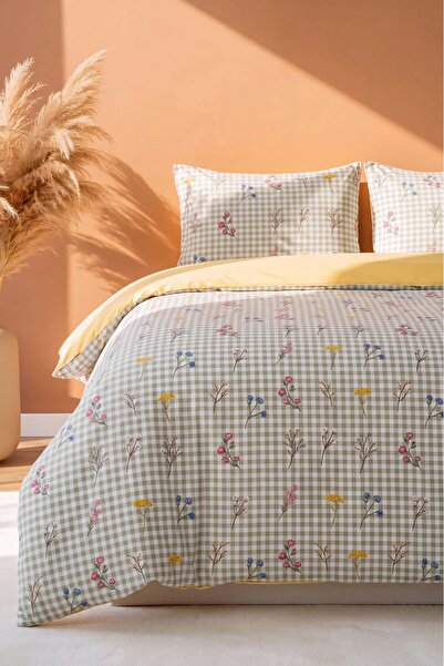 Rivaİstanbul Sahra Double Summer Duvet Cover Set Cotton