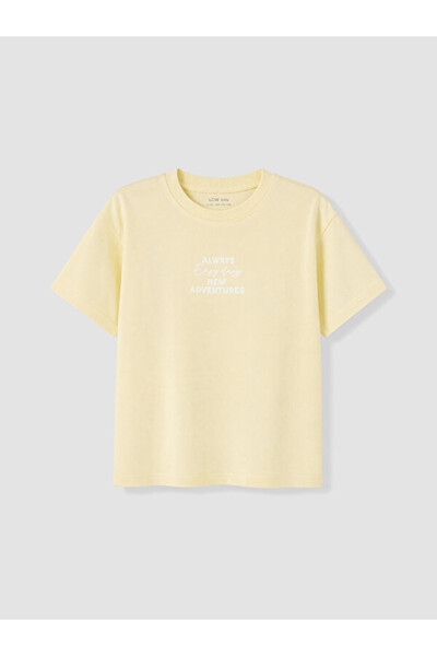 LC Waikiki Esvab • Modern & Distinctive Slogan Printed Boys' T-Shirt