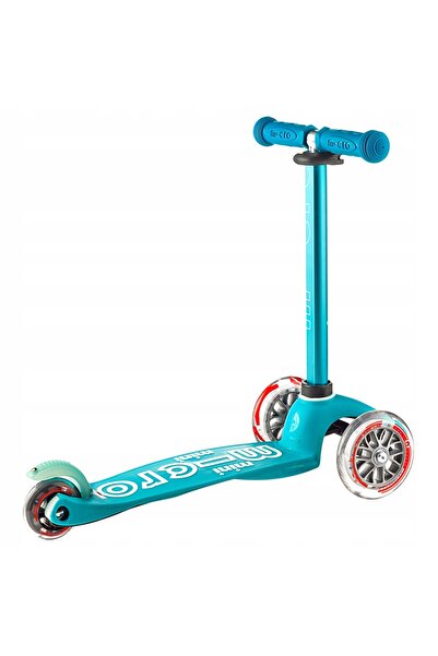 Micro Trotinetă cu trei roți pentru copii Mini Deluxe aqua OS
