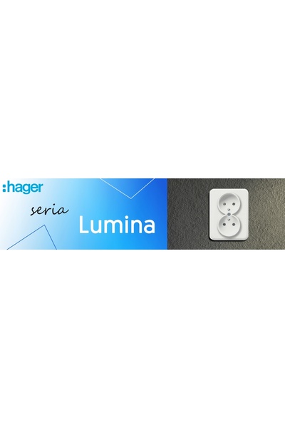 hager lumina passion Cadru orizontal Quad