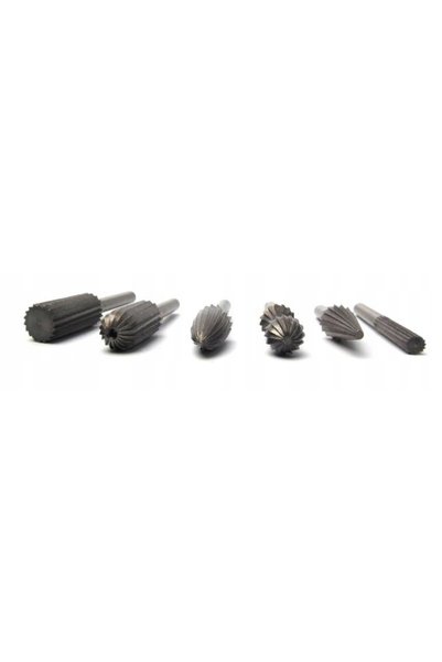 NO BRAND Set de burghie HSS pentru tăiere metal FREZY, 6 piese