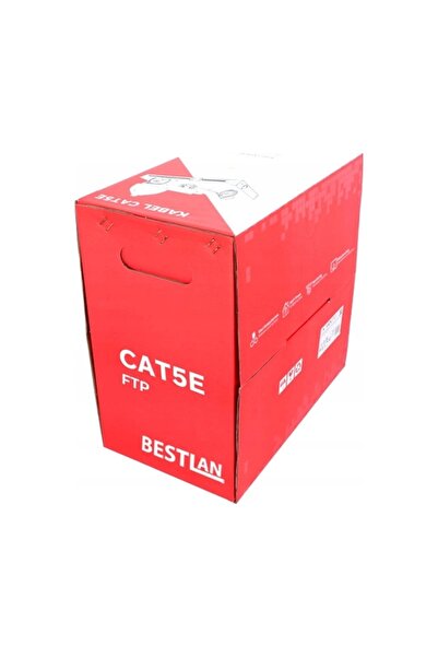 bestlant Cablu de rețea LAN computer, pereche torsadată, intern, FTP, 5E, CCA...