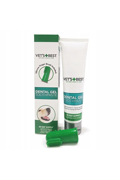 NO BRAND VET'S BEST Pastă de dinți gel dentară pentru câini cu ulei de mentă ...
