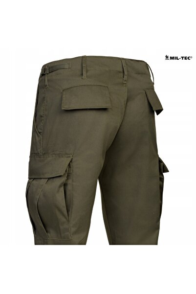 Mil-Tec Pantaloni BDU Combat cu croială dreaptă MT OLIVE L