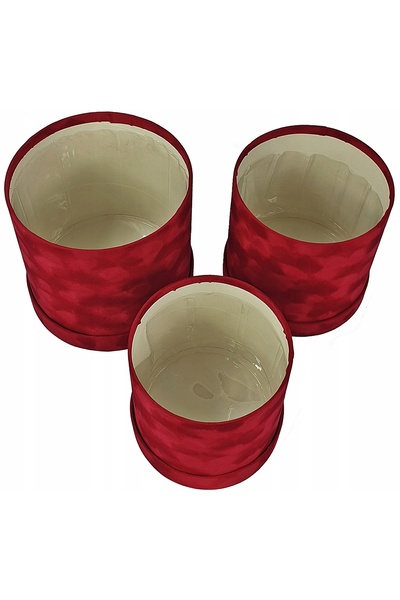 NO BRAND Cutie pentru flori din velur FLOWERBOX 7228