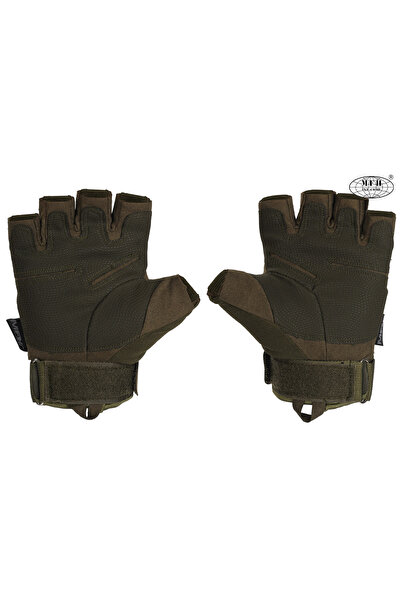 NO BRAND Mănuși tactice fără degete MFH Protect Olive ASG M