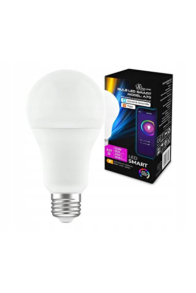 Extralink A70 E27 RGB WIFI Tuya Smart home 2700-6500k Bec LED inteligent