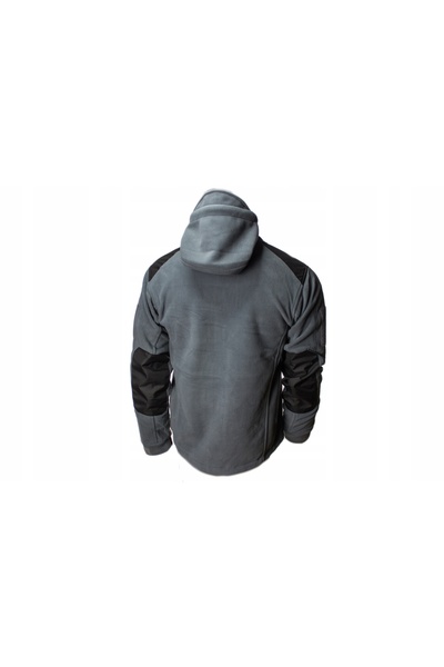 NO BRAND TEXAR HUSKY Hanorac tactic din fleece polar cu fermoar - Gri XXL