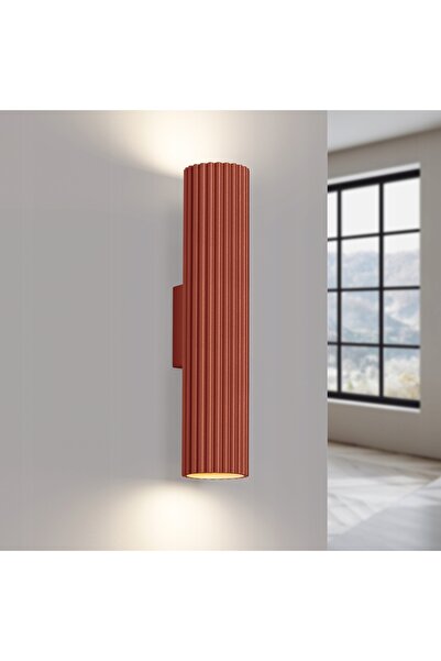 Sollux Lighting Sollux Kinkiet KARBON 30 roșu ocru SL.1634