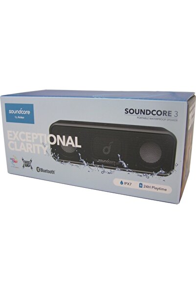 Anker SOUNDCORE 3 BOXĂ BLUETOOTH PORTABILĂ FĂRĂ FIR 16W IPX7 NOUĂ