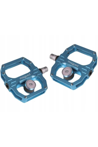 NO BRAND Pedale platformă magped sport 2 albastre