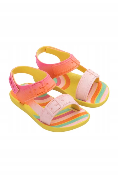Ipanema Brincar Papete Baby galben/roz/portocaliu 22/23 EU sandale pentru copii