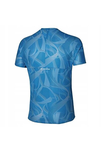 MIZUNO Tricou bărbătesc Paris dryaeroflow, albastru parizian, XXL