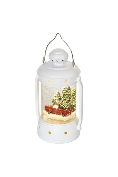 Emoshayoga Lampion snow 3 LED 11x20cm 3x AA alb cald IP20 temporizator EMOS