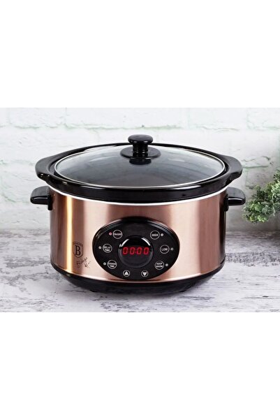 Berlinger Haus Orezieră multifuncțională și slow cooker 3.5L, auriu roz, BH-9383
