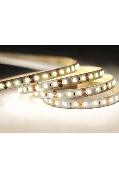 NO BRAND Bandă LED 12V 120 LED-uri 9.6W Alb Neutru 4000K - 5m, Impermeabil IP64