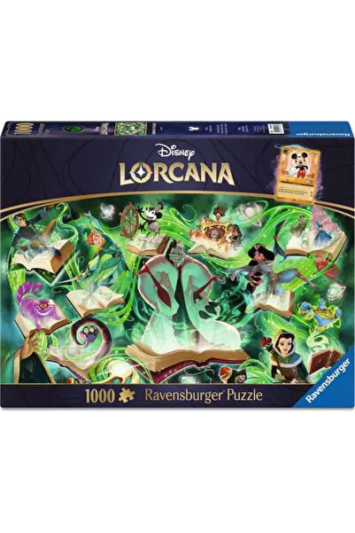 RAVENSBURGER Puzzle 2D: Lorcana Emerald 1000 piese
