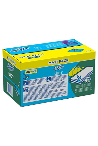 NO BRAND SWIFFER ȘTERGĂTOARE PENTRU MOP UMEZITE CITRUS FRESH, AMBALAJ DE 40 D...