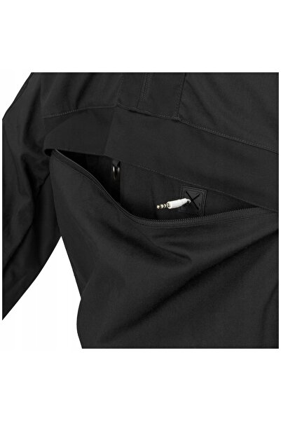 NO BRAND Jachetă anorak Helikon-Tex Woodsman - negru/verde taiga L
