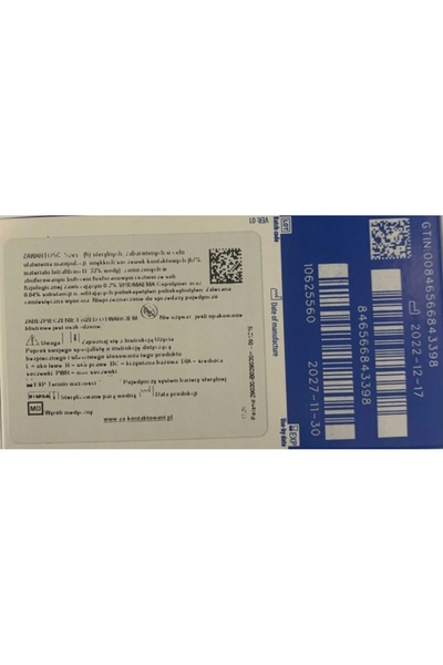 NO BRAND AIR OPTIX PLUS HYDRAGLYDE 12 bucăți lentile de contact lunare dioptr...