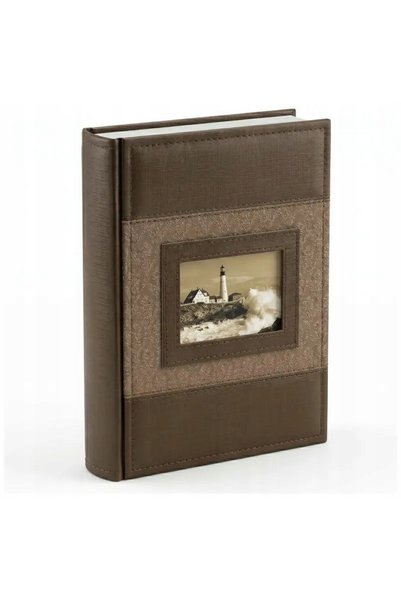 gedeon Album pentru fotografii cu inserare, 200 de fotografii 10x15, cusut, m...