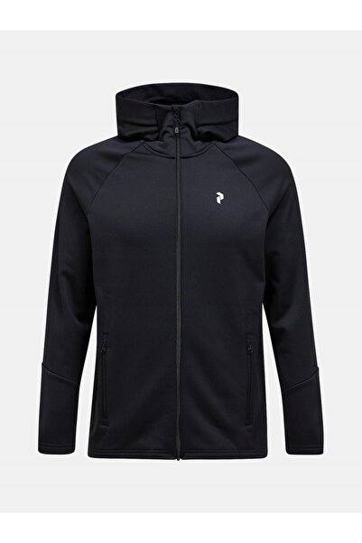 Peak Performance Hanorac cu fermoar Rider Essentials Zip Hood - negru S