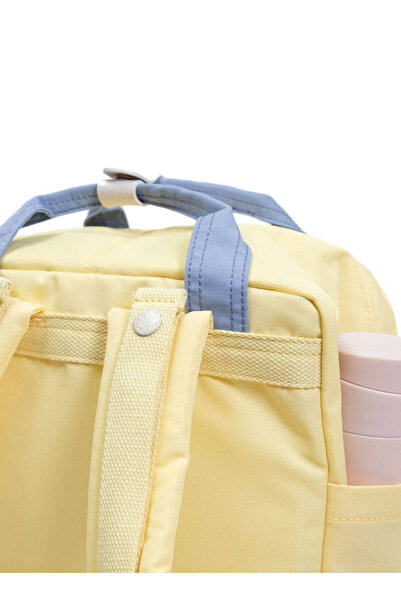 NO BRAND Rucsac urban Doughnut Macaroon din seria Monet – albastru prăfuit/crem