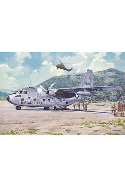 NO BRAND RODEN 056 Fairchild C-123B Provider – model de avion de asamblat la ...
