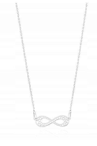 NO BRAND Lanț INFINITY INFINITYNESS ajurat argint 925