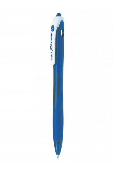 NO BRAND Pix Pilot Rexgrip Begreen albastru, 0,7 mm, automat, x 10 bucăți