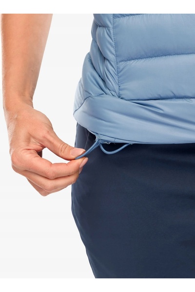 Patagonia Vestă de puf pentru femei - albastru barnacle M