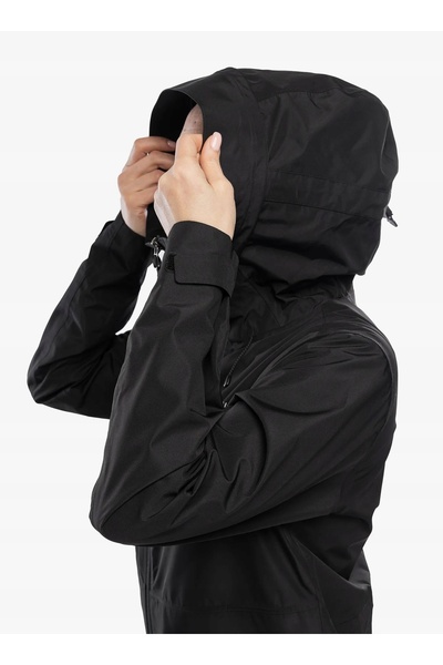 NO BRAND Geacă de ploaie pentru femei Didriksons Turvi Jacket 2 - negru 34 (XS)