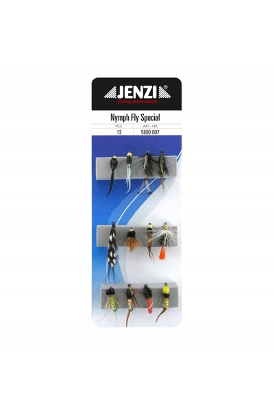 NO BRAND JENZI LARVAE FLY SET SPECIAL DE MUȘTE ARTIFICIALE